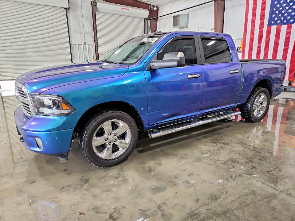 2015 Ram VIN 3C6RR7LT7FG709256 COPART salvage auction — REAR END, Il - Salvage Certificate, sold $3,150 on 2026-07-29 (photo 1)
