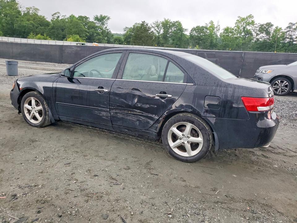 2006 Hyundai Sonata VIN 5NPEU46F36H142724 COPART salvage auction — SIDE, Sc - Cert Of Title-Salvage, sold $575 on 2026-07-13 (photo 2)