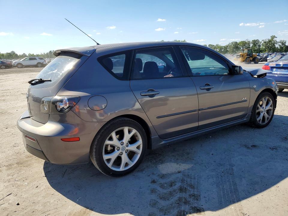 2008 Mazda 3 VIN JM1BK343681781301 COPART salvage auction — FRONT END, VA - CERT OF TITLE - SALVAGE, sold $350 on 2026-07-08 (photo 3)