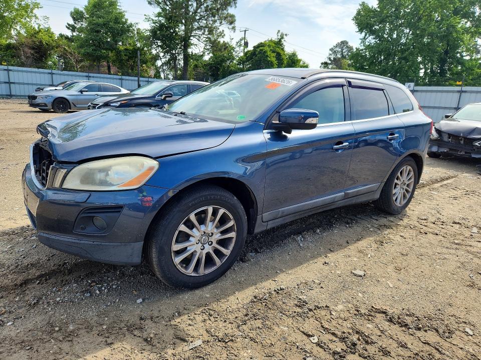 2010 Volvo Xc60 VIN YV4992DZ4A2024886 COPART salvage auction — FRONT END, Va - Cert Of Title - Salvage, sold $650 on 2026-07-28 (photo 1)
