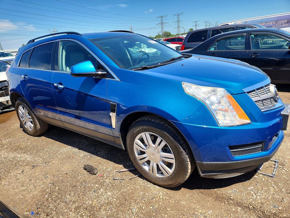 2010 Cadillac Srx VIN 3GYFNGEY6AS589692 COPART salvage auction — MECHANICAL, Il - Certificate Of Title, sold $575 on 2026-07-09 (photo 4)