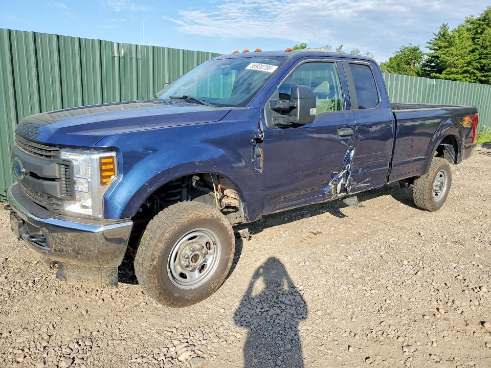 2019 Ford F250 VIN 1FT7X2B61KEC71033 COPART salvage auction — FRONT END, Md - Cert Of Salvage > 75% Damage, sold $8,600 on 2026-07-27 (photo 1)