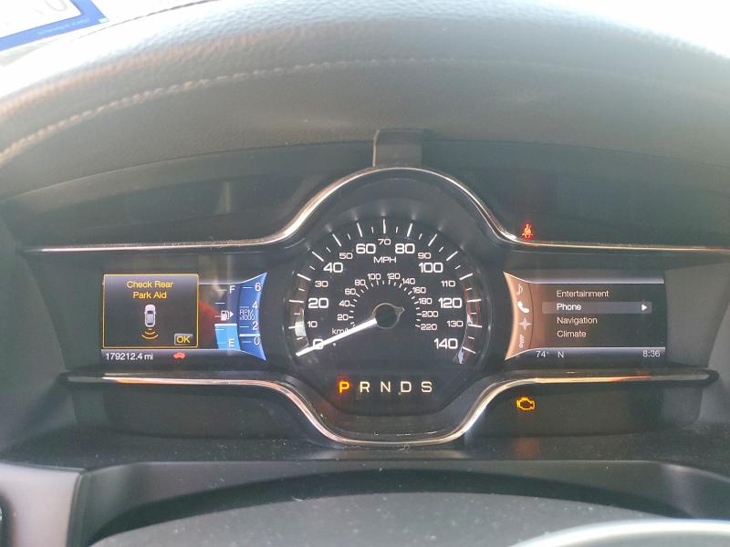 2013 Lincoln Mks VIN 1LNHL9DK7DG607533 COPART salvage auction — WATER/FLOOD, Tx - Salvage Title-Flood Damage, sold $650 on 2026-07-08 (photo 9)