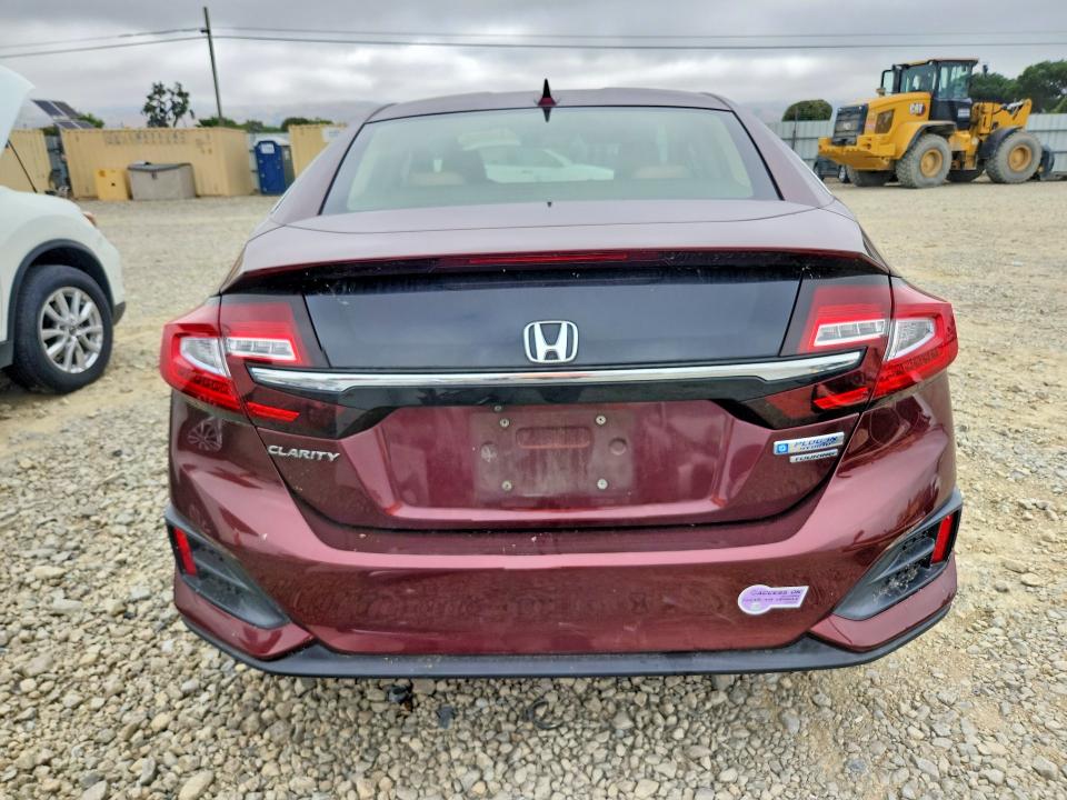 2019 Honda Clarity VIN JHMZC5F33KC001141 COPART salvage auction — FRONT END, Ca - Salvage Certificate, sold $3,700 on 2026-07-14 (photo 6)