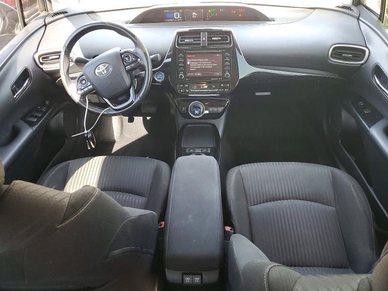 2020 Toyota Prius VIN JTDKARFP8L3140878 COPART salvage auction — FRONT END, Ca - Salvage Certificate, sold $4,150 on 2026-07-02 (photo 8)