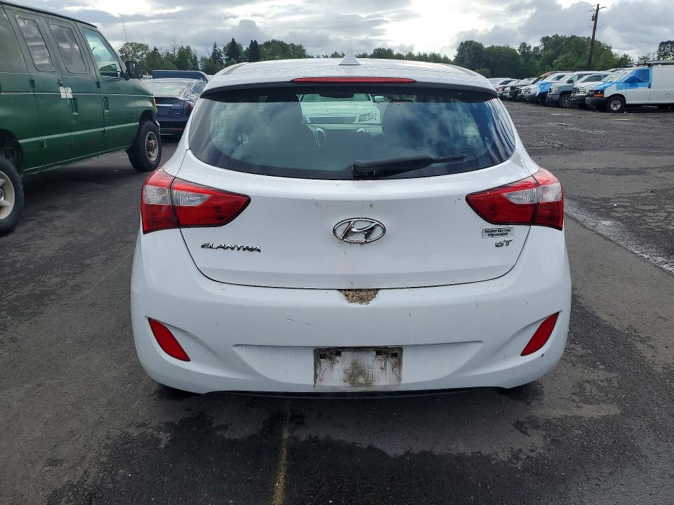 2013 Hyundai Elantra VIN KMHD35LE7DU082638 COPART salvage auction — FRONT END, Or - Salvage Title Certificate, sold $1,750 on 2026-07-15 (photo 6)