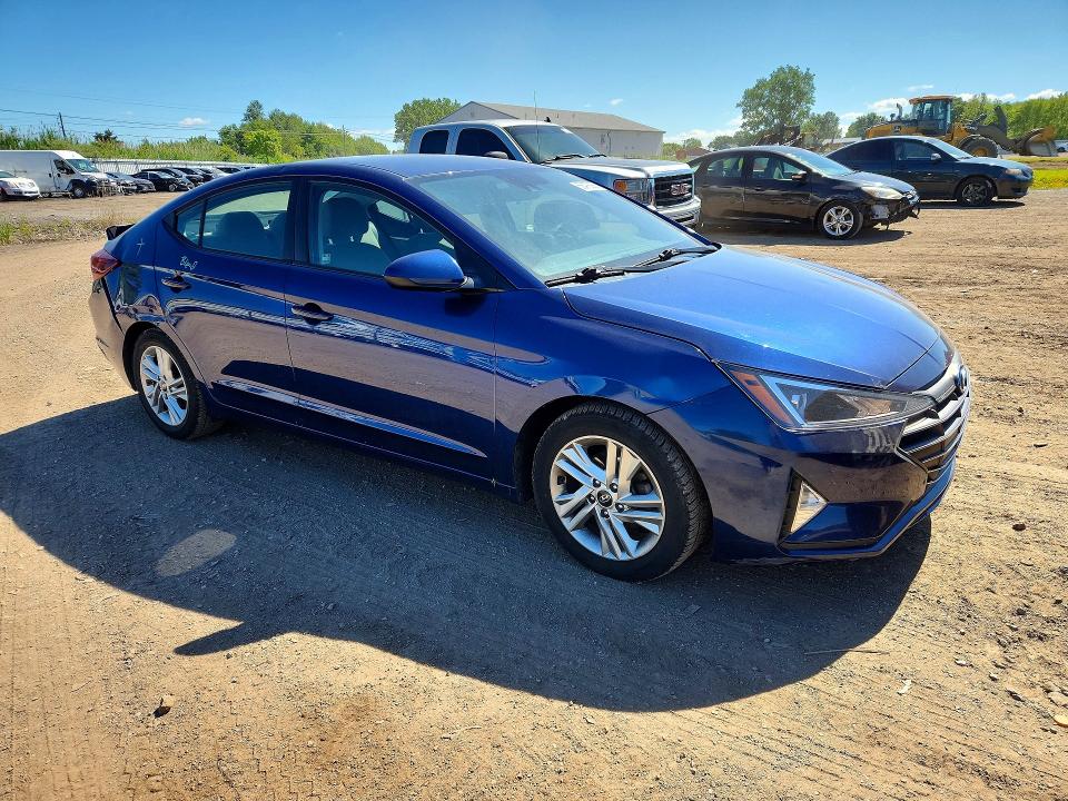 2020 Hyundai Elantra VIN 5NPD84LF7LH593848 COPART salvage auction — REAR END, Oh - Cert Of Title-Salvage, sold $2,950 on 2026-07-02 (photo 4)