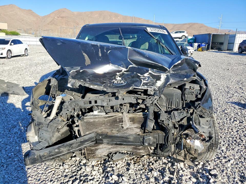 2014 Kia Soul VIN KNDJP3A56E7015189 COPART salvage auction — FRONT END, Nv - Salvage Title, sold $125 on 2026-07-20 (photo 5)