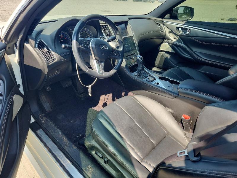 2018 Infiniti Q60 VIN JN1EV7EK7JM342438 COPART salvage auction — FRONT END, GA - CERT OF TITLE-SALVAGE, sold $2,250 on 2026-07-30 (photo 8)