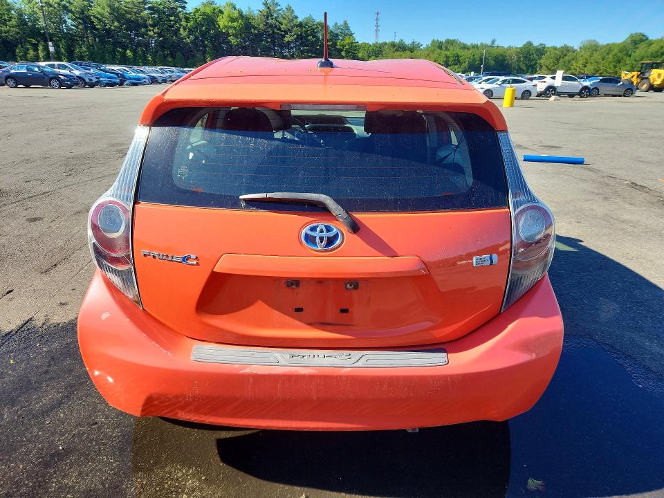 2012 Toyota VIN JTDKDTB31C1002697 COPART salvage auction — FRONT END, Wv - Salvage Certificate, sold $800 on 2026-07-02 (photo 6)