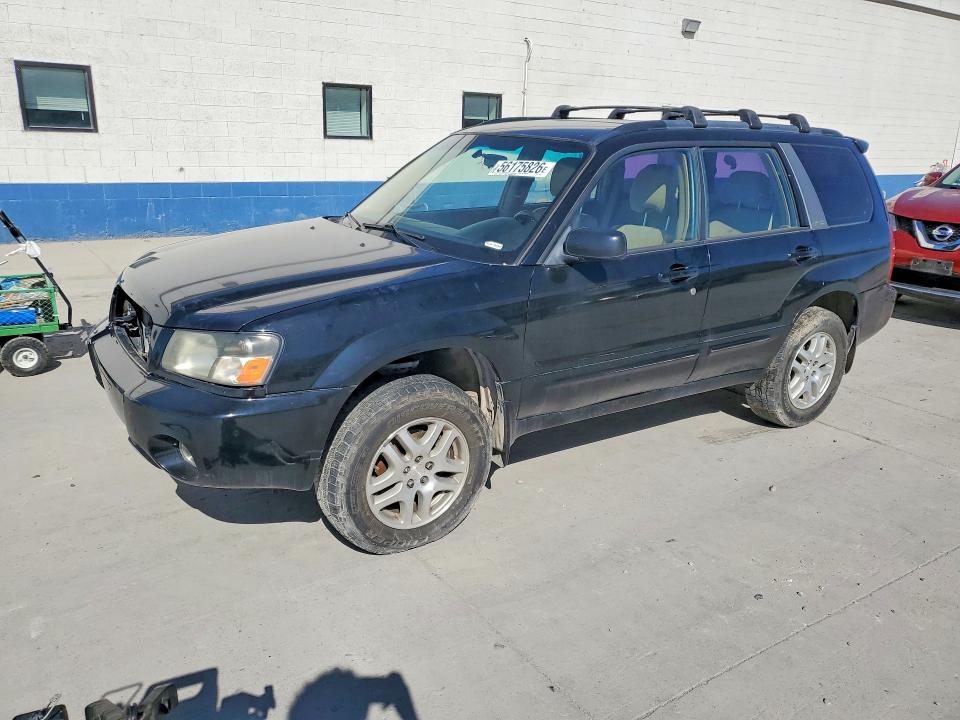2004 Subaru Forester VIN JF1SG636X4G710727 COPART salvage auction — FRONT END, Ut - Salvage Certificate, sold $300 on 2026-07-06 (photo 1)