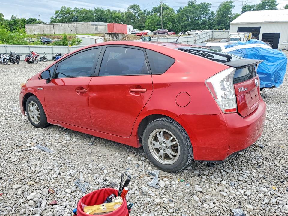2010 Toyota Prius VIN JTDKN3DU7A0192222 COPART salvage auction — MINOR DENT/SCRATCHES, Oh - Cert Of Title-Rebuilt Salvage, sold $975 on 2026-07-18 (photo 2)