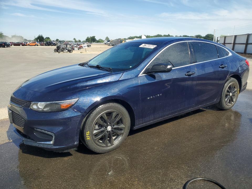 2018 Chevrolet Malibu limited VIN 1G1ZD5STXJF186654 — COPART salvage auction photo