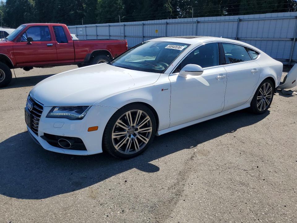 2012 Audi A7 VIN WAUSGAFCXCN006985 COPART salvage auction — REAR END, WA - BILL OF SALE, sold $3,950 on 2026-07-06 (photo 1)