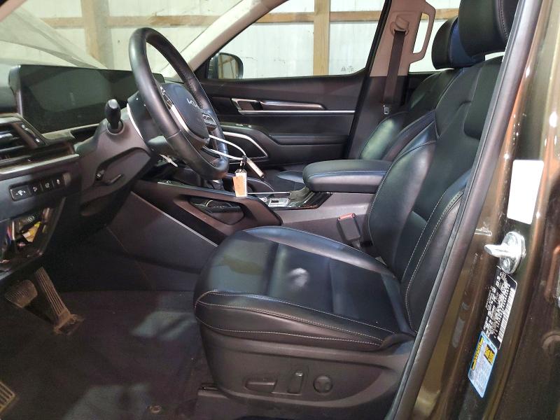 2025 Kia Telluride VIN 5XYP6DGC3SG603672 COPART salvage auction — FRONT END, Va - Cert Of Title - Salvage, sold $12,100 on 2026-07-27 (photo 7)