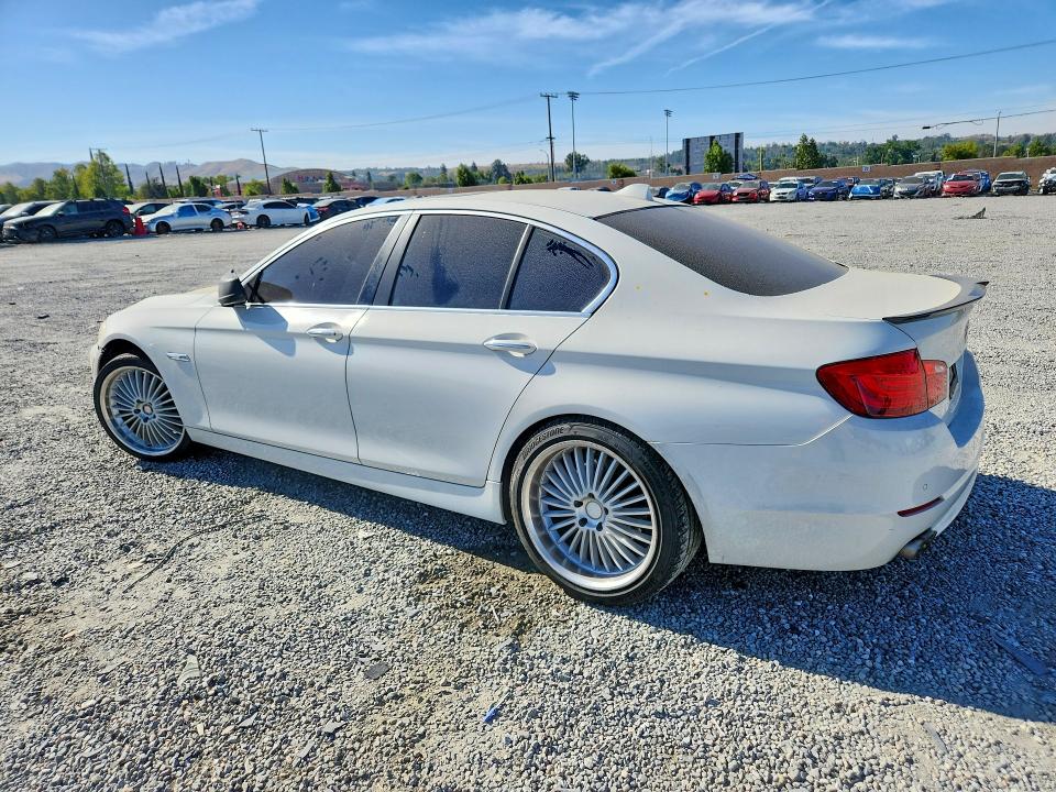2011 BMW 5er VIN WBAFR1C54BC742655 COPART salvage auction — SIDE, Ca - Salvage Certificate, sold $625 on 2026-07-22 (photo 2)