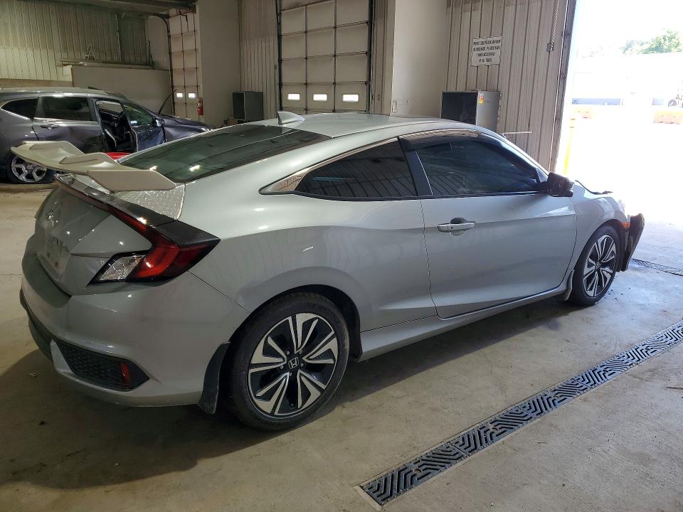 2017 Honda Civic VIN 2HGFC3B7XHH357627 COPART salvage auction — FRONT END, Pa - Certificate Of Salvage, sold $3,000 on 2026-07-02 (photo 3)
