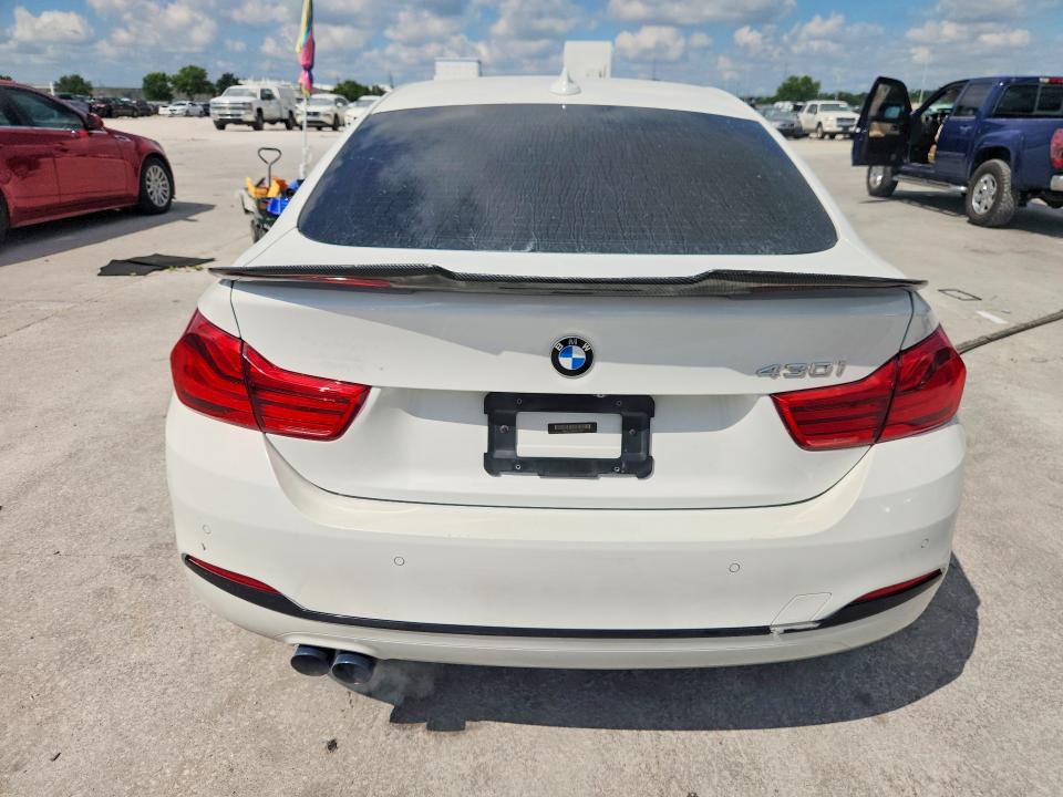 2019 BMW 4er VIN WBA4J1C58KBM12067 COPART salvage auction — WATER/FLOOD, La - Cert Of Title-Reconstrct Water, sold $7,000 on 2026-07-29 (photo 6)