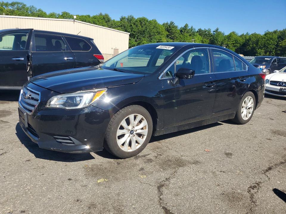 2017 Subaru LEGACY VIN 4S3BNAC67H3025357 COPART salvage auction — FRONT END, Ma - Cert Of Title-Salvage, sold $700 on 2026-07-02 (photo 1)