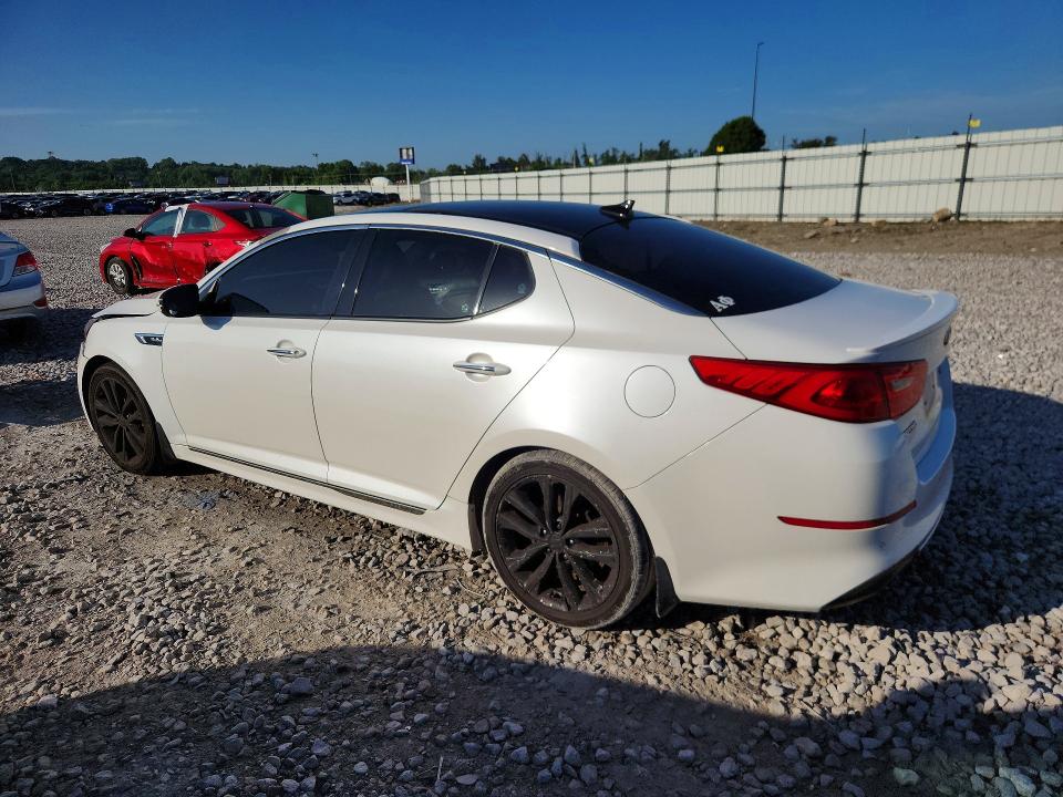 2014 Kia Optima VIN 5XXGR4A67EG276549 COPART salvage auction — FRONT END, Il - Salvage Certificate, sold $450 on 2026-07-20 (photo 2)