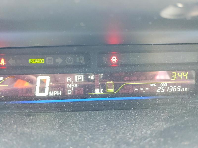 2012 Toyota Prius v VIN JTDZN3EU6C3014011 COPART salvage auction — REAR END, Ca - Salvage Certificate, sold $550 on 2026-07-14 (photo 9)