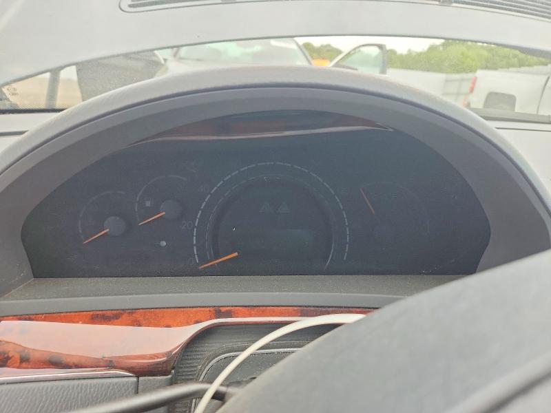 2005 Mercedes-benz S class VIN WDBNG84J95A455934 COPART salvage auction — MINOR DENT/SCRATCHES, MA - CERTIFICATE OF TITLE, sold $450 on 2026-07-15 (photo 9)