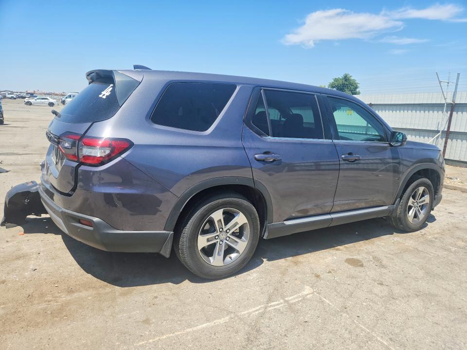 2025 Honda Pilot VIN 5FNYG2H4XSB013232 COPART salvage auction — REAR END, Ca - Salvage Certificate, sold $9,700 on 2026-07-31 (photo 3)