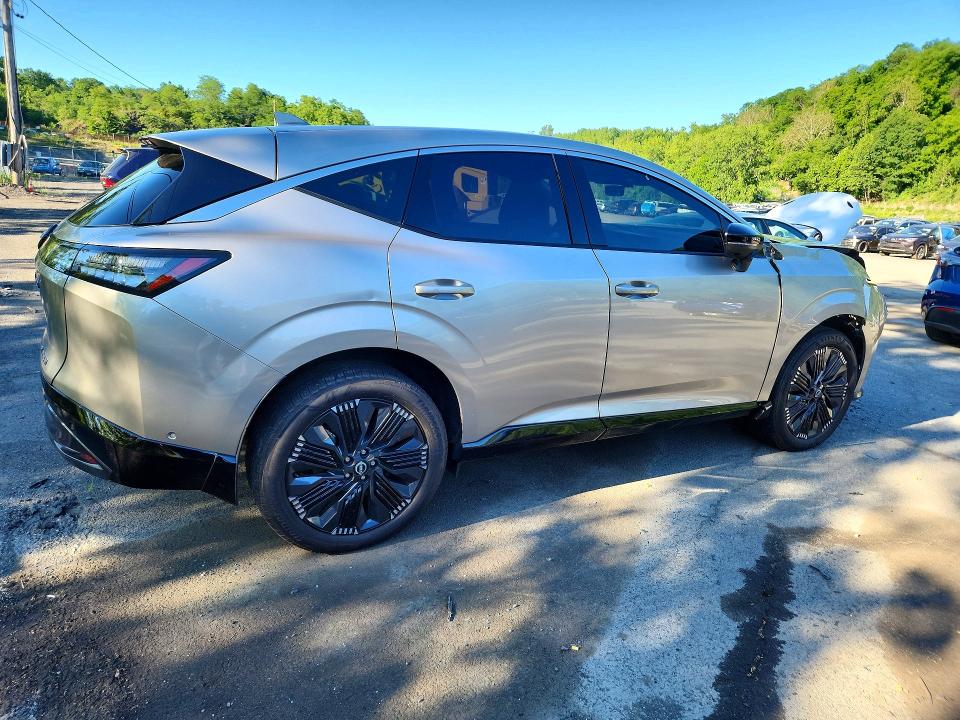 2025 Nissan Murano VIN 5N1AZ3DT3SC122705 COPART salvage auction — FRONT END, Nj - Cert Of Title-Salvage, sold $11,800 on 2026-07-30 (photo 3)