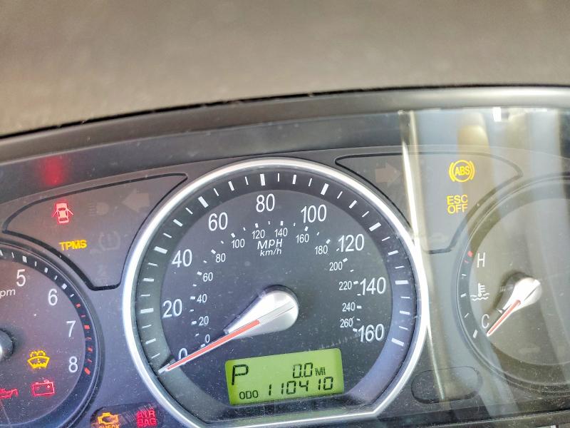2007 Hyundai Sonata VIN 5NPEU46F77H282034 COPART salvage auction — FRONT END, OH - CERT OF TITLE-SALVAGE, sold $400 on 2026-07-13 (photo 9)