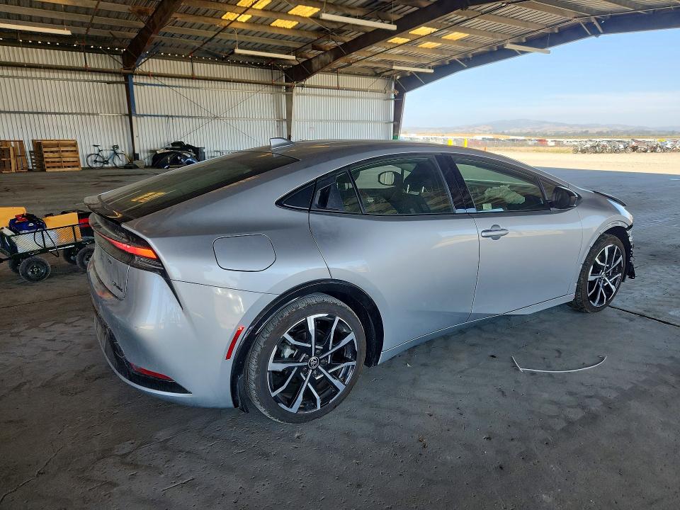 2024 Toyota Prius prime VIN JTDACACU0R3037013 COPART salvage auction — FRONT END, CA - SALVAGE CERTIFICATE, sold $7,900 on 2026-07-16 (photo 3)