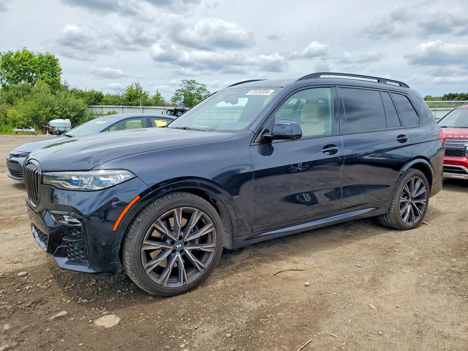 2022 BMW VIN 5UXCX6C05N9K37365 COPART salvage auction — HAIL, Oh - Cert Of Title-Salvage, sold $29,250 on 2026-07-16 (photo 1)