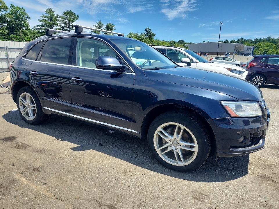 2016 Audi Q5 VIN WA1L2AFP5GA104421 COPART salvage auction — FRONT END, Ri - Salvage Certificate Of Title, sold $2,350 on 2026-07-28 (photo 4)