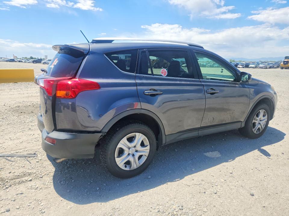 2015 Toyota Rav 4 VIN JTMBFREV5FD122161 COPART salvage auction — REAR END, Co - Public - Salvage Title, sold $3,300 on 2026-07-14 (photo 3)