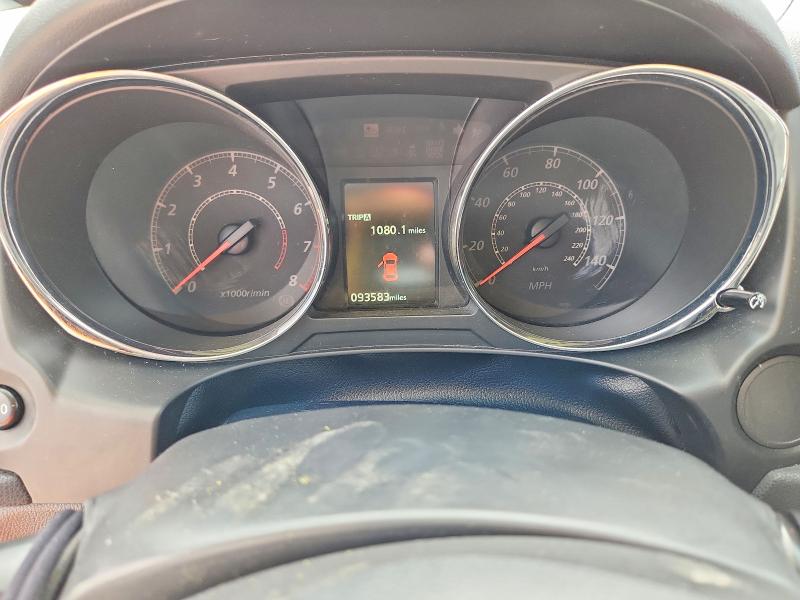 2019 Mitsubishi Outlander VIN JA4AP3AU4KU027128 COPART salvage auction — FRONT END, Tx - Salvage Vehicle Title, sold $2,400 on 2026-07-16 (photo 9)