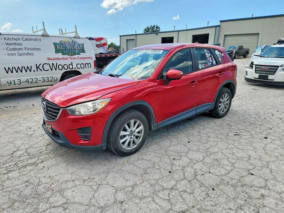 2016 Mazda Cx-5 VIN JM3KE4BYXG0783320 COPART salvage auction — MINOR DENT/SCRATCHES, Ks - Cert Of Title-Salvage, sold $100 on 2026-07-28 (photo 1)