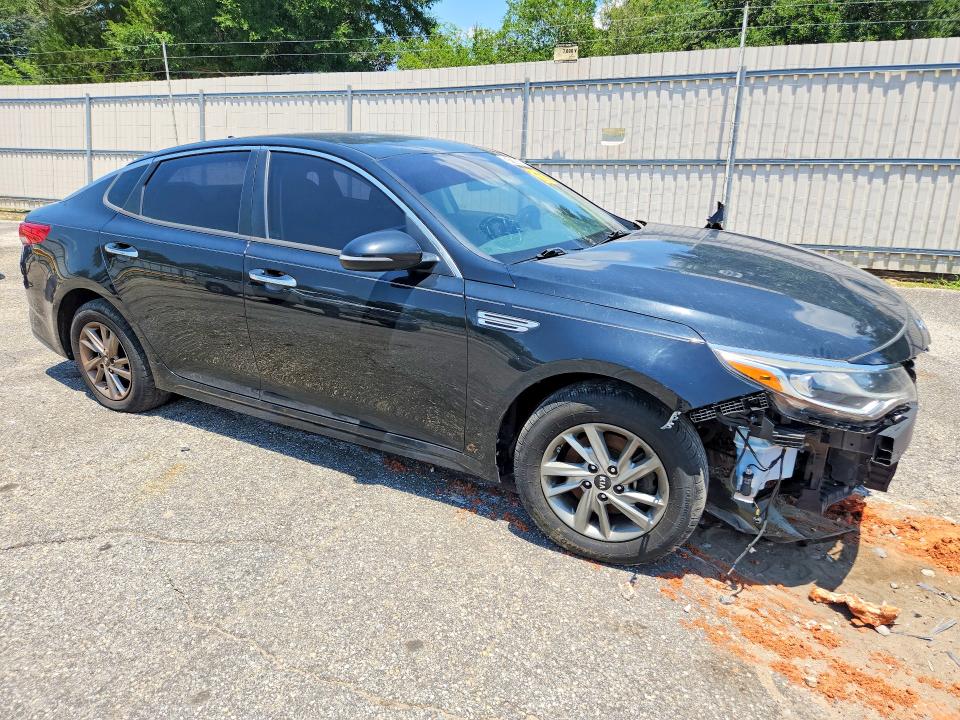 2019 Kia Optima VIN 5XXGT4L3XKG342981 COPART salvage auction — FRONT END, Al - Certificate Of Title, sold $675 on 2026-07-14 (photo 4)