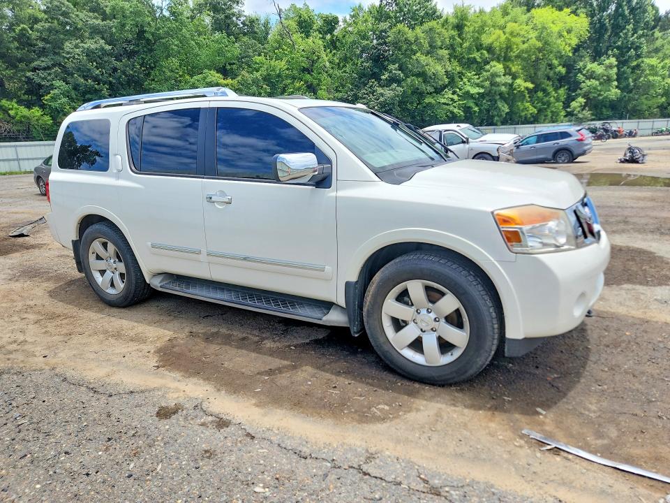 2011 Nissan Armada VIN 5N1BA0NDXBN601144 COPART salvage auction — MINOR DENT/SCRATCHES, La - Cert Of Title-Salvage, sold $1,350 on 2026-07-02 (photo 4)