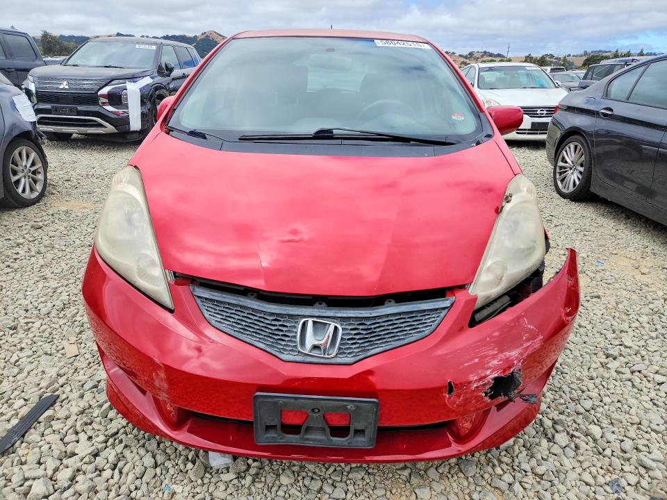 2011 Honda Fit VIN JHMGE8H57BS011405 COPART salvage auction — FRONT END, CA - SALVAGE CERTIFICATE, sold $500 on 2026-07-14 (photo 5)
