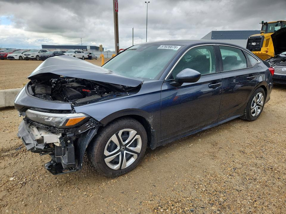 2023 Honda Civic VIN 2HGFE2F23PH106112 COPART salvage auction — FRONT END, Ab - Bos - Salvage, sold $2,700 on 2026-07-09 (photo 1)
