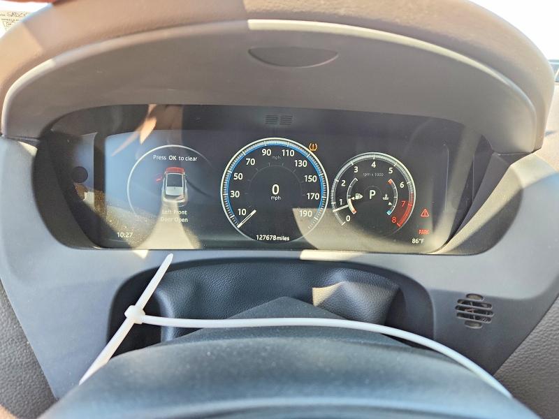 2017 Jaguar F-pace VIN SADCK2BV4HA499214 COPART salvage auction — FRONT END, PA - CERTIFICATE OF SALVAGE, sold $3,550 on 2026-07-31 (photo 9)