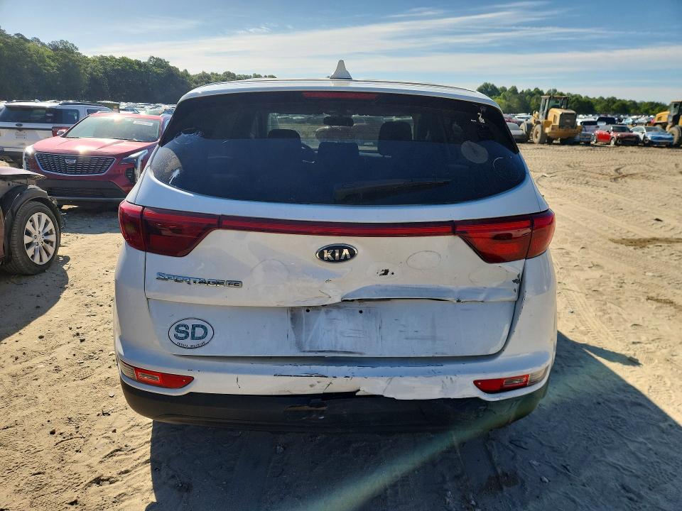 2017 Kia VIN KNDPM3ACXH7184346 COPART salvage auction — REAR END, Md - Cert Of Salvage < 75% Damage, sold $2,650 on 2026-07-14 (photo 6)