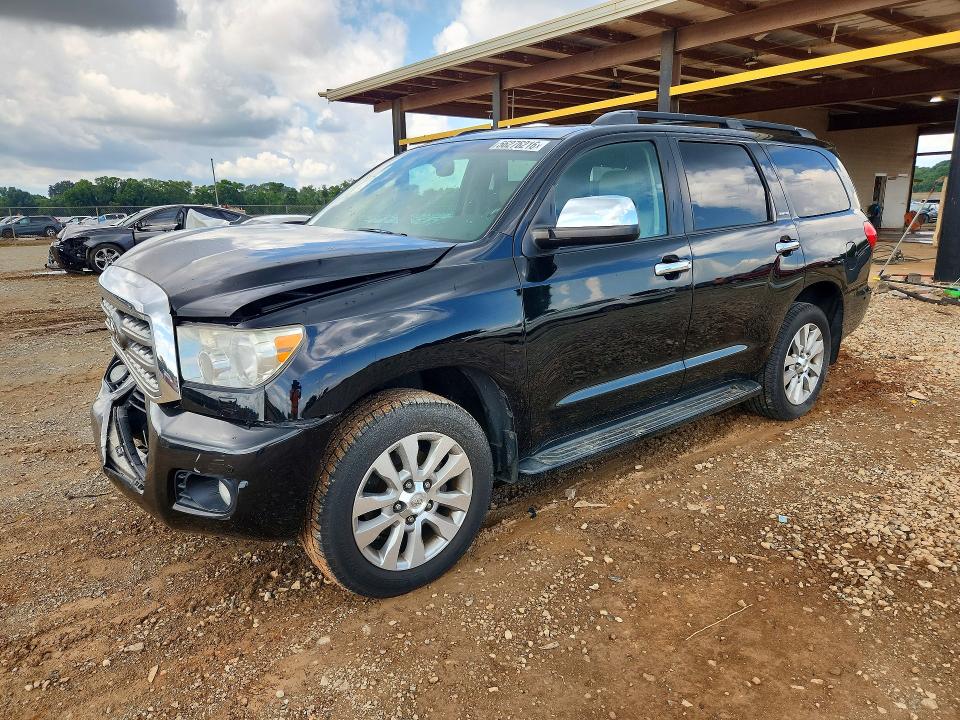 2010 Toyota Sequoia VIN 5TDJY5G17AS039255 COPART salvage auction — FRONT END, Al - Cert Of Title-Salvage Title, sold $5,100 on 2026-07-15 (photo 1)