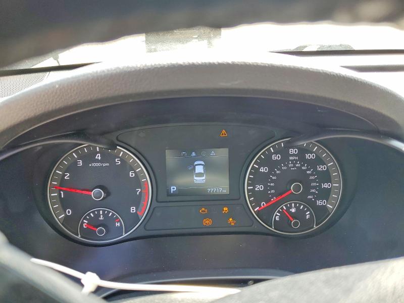 2020 Kia Optima VIN 5XXGT4L34LG431737 COPART salvage auction — FRONT END, Nc - Salvage Certificate Of Title, sold $2,650 on 2026-07-02 (photo 9)
