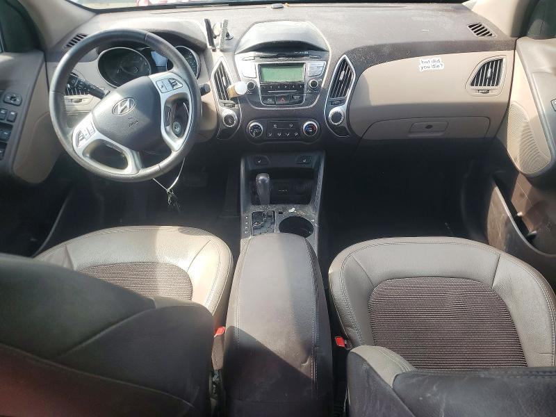 2013 Hyundai Tucson VIN KM8JU3AC1DU567993 COPART salvage auction — REAR END, Ri - Salvage Certificate Of Title, sold $900 on 2026-07-14 (photo 8)