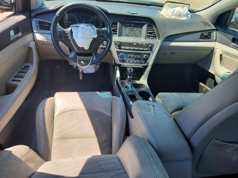2017 Hyundai Sonata VIN 5NPE34AF3HH571035 COPART salvage auction — FRONT END, FL - CERT OF TITLE SLVG REBUILDABLE (P), sold $575 on 2026-07-02 (photo 8)