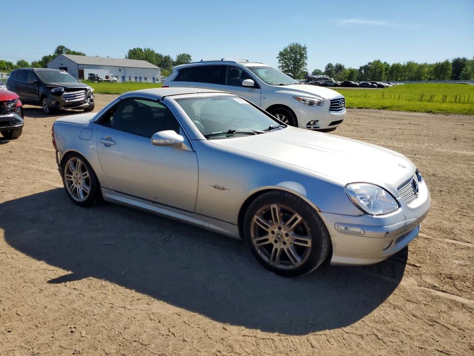 2004 Mercedes-benz Slk-klasse VIN WDBKK49F64F307580 COPART salvage auction — REAR END, Oh - Cert Of Title-Salvage, sold $350 on 2026-07-20 (photo 4)