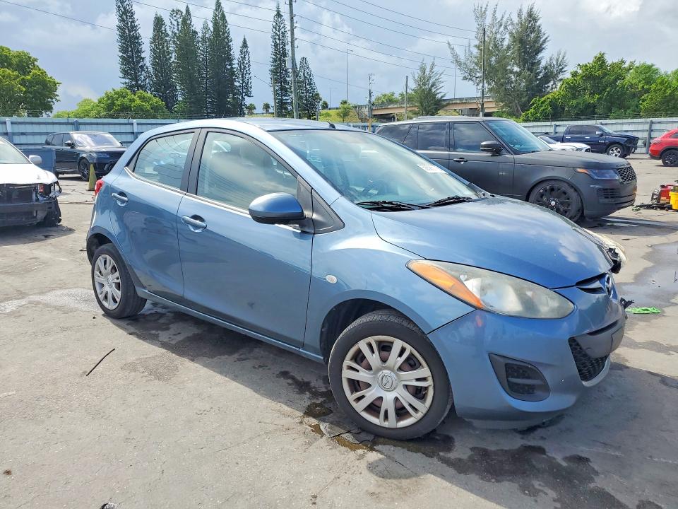 2014 Mazda VIN JM1DE1KZ9E0171826 COPART salvage auction — FRONT END, Fl - Cert Of Title Slvg Rebuildable, sold $1,250 on 2026-07-08 (photo 4)