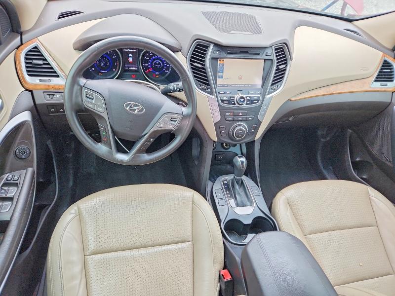 2013 Hyundai Santa fe VIN 5XYZU3LB8DG062952 COPART salvage auction — FRONT END, Ga - Cert Of Title-Salvage, sold $2,100 on 2026-07-28 (photo 8)