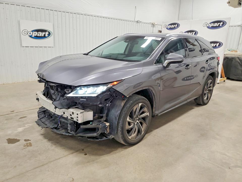 2018 Lexus Rx 350l VIN JTJGZKCA9J2000246 COPART salvage auction — FRONT END, Nc - Dlr Only-Clean/Over 25% Damage, sold $5,500 on 2026-07-28 (photo 1)