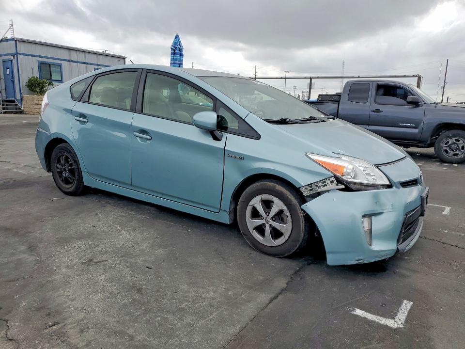 2015 Toyota Prius VIN JTDKN3DU9F1876688 COPART salvage auction — REAR END, Ca - Salvage Certificate, sold $1,600 on 2026-07-08 (photo 4)